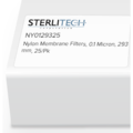 Sterlitech Nylon Membrane Filters, 0.1 Micron, 293mm, PK25 NY0129325